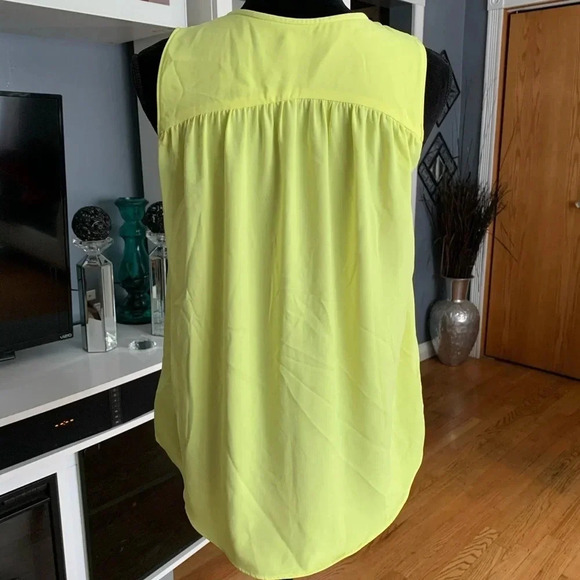 GAP Sleeveless Semi Sheer Blouse - Picture 3 of 5